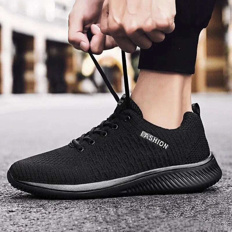 TENGOO Outdoors Mesh Material Breathable Anti-slip Lightweight Casual Sport shoes for Running Basketball Workout Gym (image for) TENGOO Outdoors Mesh Material Breathable Anti-slip Lightweight Casual Sport shoes for Running Basketball Workout Gym